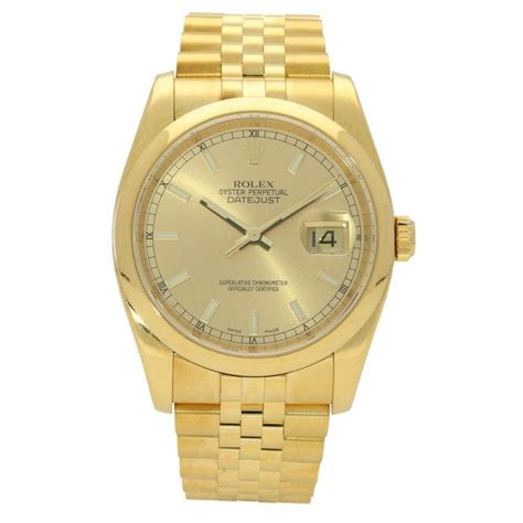 2006 rolex oyster gold